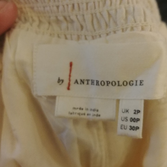 Anthropologie Islander embroidered pants 2p gorgeous bright colors - Picture 5 of 13